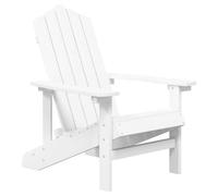 SKTQYQO Chaise Adirondack blanche HDPE pour jardin