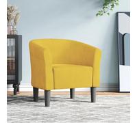 SKTQYQO Fauteuil convertible jaune en velours moderne pour salon et bureau avec structure en bois de pin et contreplaqué, assise rembourrée et design élégant, confortable pour se détendre