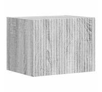 SKTQYQO Meuble TV mural gris sonoma 39 x 31 x 29,5 cm