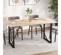 SKTQYQO Plans de table 3 pièces 80 x 53 x 2,5 cm rectangulaires en bois massif de pin naturel pour renouveler la salle à manger, surface lisse facile à nettoyer, design rustique