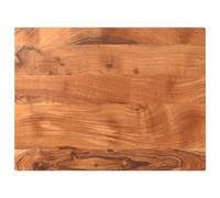 SKTQYQO Plateau de table rectangulaire en bois massif Acacia 90 x 60 x 3,8 cm avec finition naturelle pour renouveler les tables à manger ou commerciales, surface lisse facile à nettoyer, design