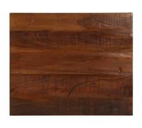 SKTQYQO Plateau de table rectangulaire en massif de récupération 60 x 50 x 2,5 cm pour renouveler les tables avec finition naturelle et surface lisse facile à nettoyer, design rustique et applications