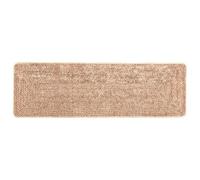 SKTQYQO Tapis de couloir Marisa jaune, 80 x 250 cm, polyester et PVC