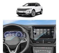 SKTU Film de protection d'écran compatible avec T-R0C/Arte0n 2/Tiguαn 2 Navigation + film de protection d'écran en verre trempé pour tableau de bord anti-rayures 8"