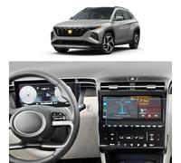 SKTU Protecteur d'écran Compatible avec Hyundai Tucson NX4 2021-2024 Mat Panneau de Navigation Protecteur d'écran en Verre trempé Résistant aux Rayures Anti-Traces de Doigts 10,25 Pouces