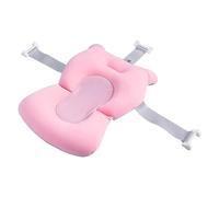SKUDA Bain Nouveau-né | Oreiller Soutien antidérapant réglable pour Baignoire | Accessoires Bain pour bébé, Soin pour bébé avec Boucles et 3 Ceintures sécurité pour Les