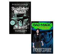 Skulduggery Pleasant Derek Landy Collection 2 Books Set (The Skulduggery Pleasant Grimoire, Bad Magic