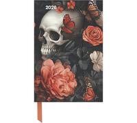 Skull 2026 - Diary - Buchkalender - Taschenkalender - 10x15: Magneto Diary