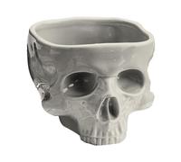 Skull Bowl Bol à soupe gothique moderne, ustensiles de squelette, bol à apéritif | Bol de service en forme d'os, couverts de crâne, bonbons Hallowe