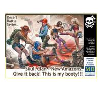 Skull Clan - New Amazons. Give It Back This Is My Bootymaquette Figurine Sku