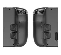 Skull & Co. Back Button Enhancement Set for Steam Deck, Handle Grip Pads Improvement Button Protection Kit for Steam Deck - Black, 4pcs