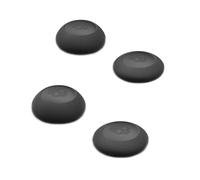 Skull & Co. Convex Thumb Grip Caps Joystick Cap Analog Stick Cap Thumbstick Grip Cover for Steam Deck/Steam Deck OLED and ROG Ally/ROG Ally X - Black, 2 Pairs (4pcs)