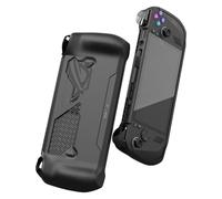 Skull & Co. GripCase Ally for ROG Ally X: A Soft Protective Case with Textured Grips Full Protection and Stand, Shock-Absorption Non-Slip and Anti-Scratch Cover Design - Black
