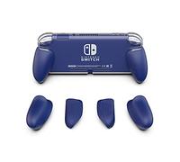 Skull & Co. GripCase Lite : Un Étui de Protection Confortable avec des Poignées Interchangeables [pour s'adapter à Toutes Les Tailles de Mains] pour la Nintendo Switch Lite - Bleu