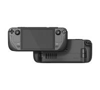 Skull & Co. GripCase SD for Steam Deck OLED: Soft Protective Case with Textured Grips, Full Protection, Stand, Shock-Absorption Non-Slip and Anti-Scratch Cover Design - Black