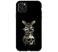 Skull Drum Set Rock Drummer Heavy Metal Music Coque pour iPhone 11 Pro Max