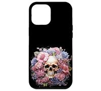 Skull Flower Graphic for Her Womens Floral Skull Bridesmaid Coque pour iPhone 12 Pro Max