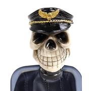 Skull Gear Shift - Bouton De Modification De Voiture, Poignée De Conception Créative, Accessoire De Levier Manuel Personnalisé | Pièce De Style Intérieur Automobile Pour La Personnalisation Du