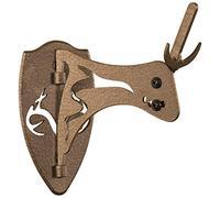 Skull Hooker Realtree Edition Little Hooker Trophy Mount - Kit parfait pour accrocher et monter des cochons, Aoudad, alligator, têtes de mort d'ours noirs à afficher, marron robuste