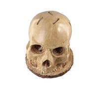 Skull Knives Block - Decorative Creepy Skull Kitchen Blade Block Holder-