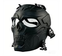 Skull Mask Masque Tactique de Protection intégral Masque Airsoft Paintball Jeux de Guerre Halloween