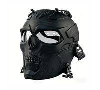 Skull Mask Masque Tactique de Protection intégral Masque Airsoft Paintball Jeux de Guerre Halloween