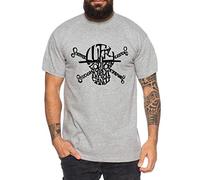 Skull Name Zoro One Manga T-Shirt Luffy pour Homme Anime Piece, Farbe2:Gris Chiné, Größe2:X-Large