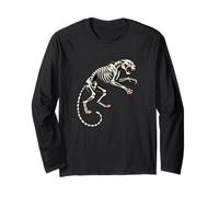 Skull Panther: Traditional Tattooed Tattoo Inspired Clothing Manche Longue