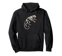 Skull Panther: Traditional Tattooed Tattoo Inspired Clothing Sweat à Capuche