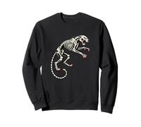 Skull Panther: Traditional Tattooed Tattoo Inspired Clothing Sweatshirt
