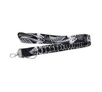 Skull Phone Lanyards for Keys Bone Neck Strap For Card Badge Gym Keychain Key Holder DIY Hanging Rope Keyring Accessories