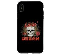 Skull Rose VIT Son rêve Coque pour iPhone XS Max