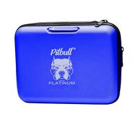 Skull Shaver Étui de Voyage Deluxe - Spacieux, Robuste, Séparateurs Personnalisables Flex Cushion, Poches Zippées - Bleu