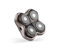 Skull Shaver Forte Pro Lame de Rechange à 4 Têtes - Pour Rasoirs Pitbull, Palm & Butterfly Kiss - Entretien de la Barbe, Rasage du Corps et Rasoir pour Tête Chauve