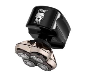 Skull Shaver Pitbull Gold Pro GX5 - Rasoir Tête et Visage - Sans Fil, Utilisation Humide et Sèche, Résistant à l’Eau, Format Voyage - Lame Forte Pro