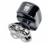 Skull Shaver Pitbull Silver Pro SX5 - Rasoir Tête et Visage - Électrique pour Homme, Humide et Sec, Sans Fil, Résistant à l’Eau - Performances Améliorées