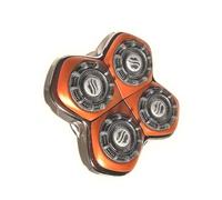 Skull Shaver Rugged 4 têtes Lame de remplacement - Effet barbe de 2-3 jours - Compatible avec les rasoirs SS