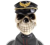 Skull Shifter Knob - Devil Skeleton Handle, Gothique Skull Shifter | universall Car Head Upgrade, Stylish Stick Shift Decoration, Ideal Use Case for Manual Automatic Vehicle Interior Customization