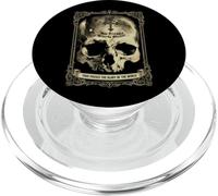 Skull Sic Transit Gloria Mundi Latin Transience Christian PopSockets PopGrip pour MagSafe
