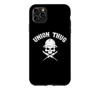 Skull Skilled Labor Day Linemans Electrician Pro Union Thug Coque pour iPhone 11 Pro Max