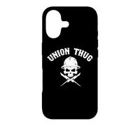 Skull Skilled Labor Day Linemans Electrician Pro Union Thug Coque pour iPhone 17
