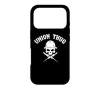 Skull Skilled Labor Day Linemans Electrician Pro Union Thug Coque pour iPhone 17 Pro