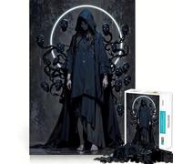 Skull Summoner︰ Maîtresse des Murmures Puzzle 1000 Pièces pour Adultes Jeu de Logique Aiguë Loisirs à Domicile Découpe Précise 50x75cm