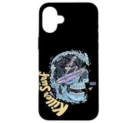 Skull Surf Killer Surf Skeleton Surfing Coque pour iPhone 16 Plus