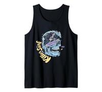 Skull Surf Killer Surf Skeleton Surfing Débardeur