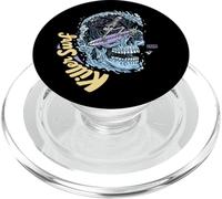 Skull Surf Killer Surf Skeleton Surfing PopSockets PopGrip pour MagSafe