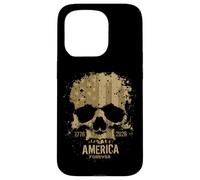 Skull USA Birthday Rugged Grunge 250 Quarter Millennium pour Hommes Coque pour iPhone 15 Pro