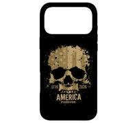 Skull USA Birthday Rugged Grunge 250 Quarter Millennium pour Hommes Coque pour iPhone 17 Pro Max