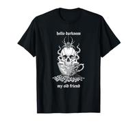Skull Vintage Coffee Spider Bonjour Darkness, Mon Vieil ami T-Shirt