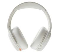 Skullcandy Casque arceau Crusher Bluetooth – réduction active du bruit – Blanc et Orange F